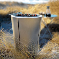 Гриль угольный с плоской крышкой, материал: нержавеющая сталь, размер: 49 х 49 х 55 см, цвет: металл, EVA SOLO, Дания_00792410043000584830.jpg