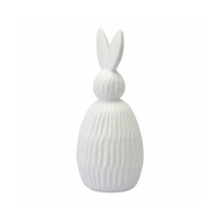 Декор из фарфора Trendy Bunny, 12.5 x 30.5 см, фарфор, белый, серия Essential, TKANO, Россия_00815240051870512103.jpg