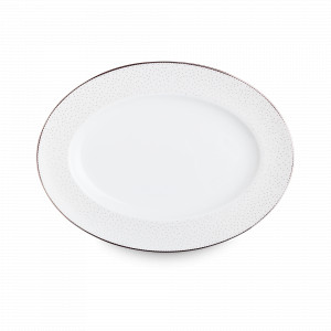 Блюдо овальное, 31 см, костяной фарфор, белый, серия Брум-стрит, NORITAKE, Япония, NORITAKE (Япония)