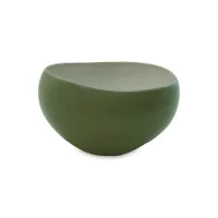 Салатник порционный, 400 мл, 12 см, керамика, зеленый, серия Organic, EASY LIFE (R2S), Италия, 