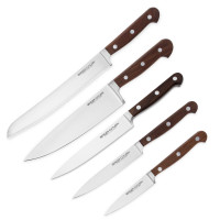 Набор кухонных ножей, 7 штук, на магнитной подставке ComposeEat, серия Classic Smoked Oak, BERGER CUTLERY, Германия_00816180053825194117.jpg