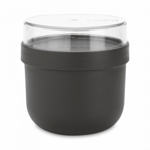 Ланч-бокс для завтрака, 500 мл, пластик, антрацит, серия Make &amp; Take, BRABANTIA, Бельгия, Ланч-боксы