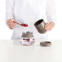 Чайник заварочный с инфузером Calm Tea, 500 мл, стекло, силикон, бежевый, серия Cozy, LEKUE, Испания_00817020063885812759.jpg
