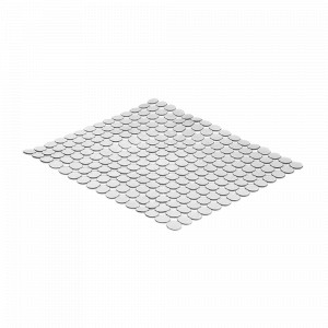 Коврик защитный для раковины Grid, 31.5 х 27.5 см, ПВХ, серый, SMART SOLUTIONS, Россия, Органайзеры для раковины