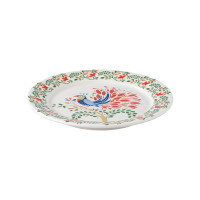 Набор из 2-х десертных тарелок Fantail Bird, 18 см, фарфор, белый, декор, серия Birds of Paradise, LIBERTY JONES, Россия_00817550037636052681.jpg