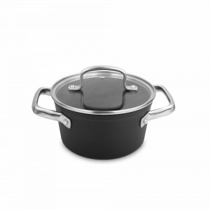 Кастрюля с крышкой d 16 см, объем 1,5 л, кованый алюминий с антипригарным покрытием, серия Samoa, ARCOS, Испания, Посуда Arcos