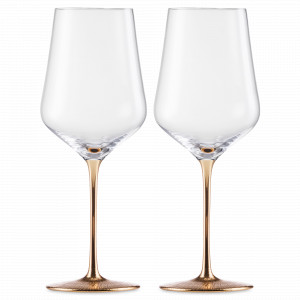 Набор бокалов для красного вина, 2 шт., цвет ножки-золотой, 620 мл, серия Ravi, EISCH, Германия, EISCH (Германия)
