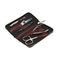 Набор маникюрный в кожаном футляре, 5 предметов, YES, Германия_00808880051468719615.jpg