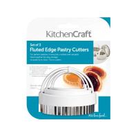 Набор из 3-х рифленых формочек для выпечки, нержавеющая сталь, пластик, KITCHEN CRAFT, Великобритания_00818450050145804715.jpg