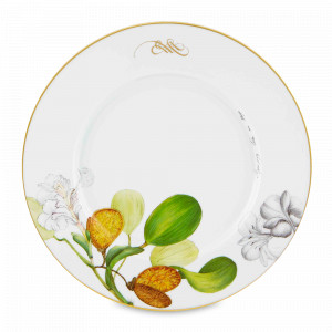 Тарелка обеденная, 30 см, фарфор, декор, серия Amazonia, VISTA ALEGRE, Португалия, Amazonia VISTA ALEGRE
