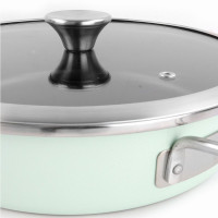 Сотейник с ручками и крышкой, 28 см, сталь, стеклоэмаль, мятный, серия Nordic Mint, VITRINOR, Испания_00820500053167855627.jpg