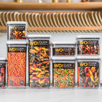 Контейнер для хранения с вакуумной крышкой, 850 мл, 10.5 см, пластик, серия Click, WO HOME, Германия_00814690051696579625.jpg