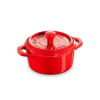 Кокот мини, круглый, 10 см, керамика, красный, серия Ceramics, STAUB, Франция, 