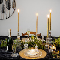 Подсвечник «Ель», 21 см, стекло, Rasteli, Бельгия_00810160043901415925.jpg