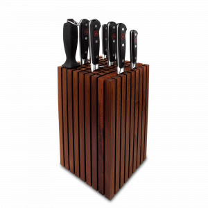 Набор из 8-и кухонных ножей на подставке из бука, серия Classic, WUESTHOF, Золинген, Германия, Набор ножей сантоку