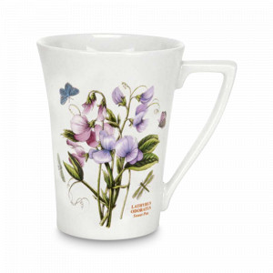Кружка «Душистый горошек», 280 мл, фаянс, белый, декор, серия Botanic Garden, PORTMEIRION, Великобритания, PORTMEIRION (Великобритания)