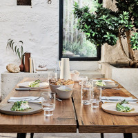 Тарелка десертная TAUPE, 20 см, керамика, коричневый, серия Brume, GUY DEGRENNE, Франция_00810280038413536562.jpg