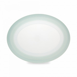 Блюдо овальное, 42 х 32 см, фарфор, белый, голубой, серия Venezia, VISTA ALEGRE, Португалия, Блюда из фарфора