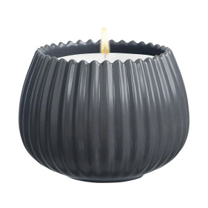 Свеча ароматическая Secret Santa, 8 см, 30 часов, серый, серия Edge, TKANO, Россия, Свечи TKANO