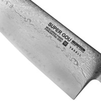 Нож кухонный Сантоку 16,5 см, Santoku, дамасская сталь, серия GOU 161, YAXELL, Япония_00794940039131162963.jpg