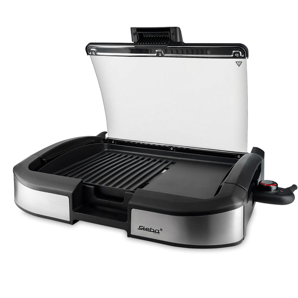 Гриль, нержавеющая сталь, пластик, черный, стальной, STEBA, Германия