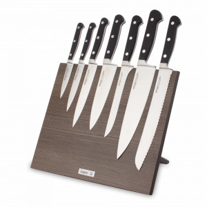 Набор кухонных ножей, 7 штук, на магнитной подставке ComposeEat, серия Classic Pro, BERGER CUTLERY, Германия, Набор кухонных ножей премиум