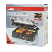 Гриль, пластик, нержавеющая сталь, черный, серебристый, CLATRONIC, Германия_00812390043739914670.jpg