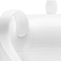 Сервиз столовый на 6 персон, 21 предмет, костяной фарфор, белый, рельеф, серия Терраса, NARUMI, Япония_00820340047097766537.jpg