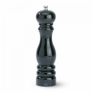 Деревянная солонка-мельница, высота: 22 см, диаметр: 5,9 см, материал: дерево, цвет: черный, серия Paris u'select, PEUGEOT, Франция, PEUGEOT (Франция)