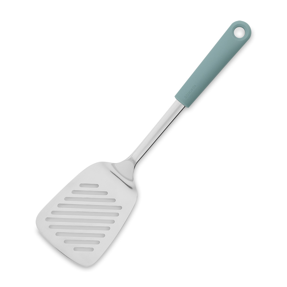 Лопатка кухонная, 32,5 см, пластик, нержавеющая сталь, мятный, серия Tasty Colours, BRABANTIA, Бельгия