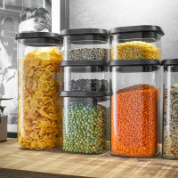 Набор из 4-х банок для хранения Pantry, боросиликатное стекло, прозрачный, GEFU, Германия_00812380048215611509.jpg