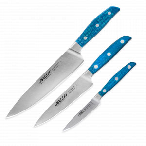 Набор из 3-х кухонных ножей поварская тройка, серия Brooklyn, ARCOS, Испания, Поварские тройки ножей