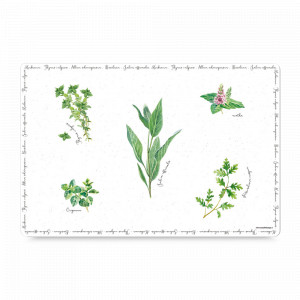 Подставка под горячее, 45 х 30 см, пластик, серия Herbarium, EASY LIFE (R2S), Италия, Подставки для горячего