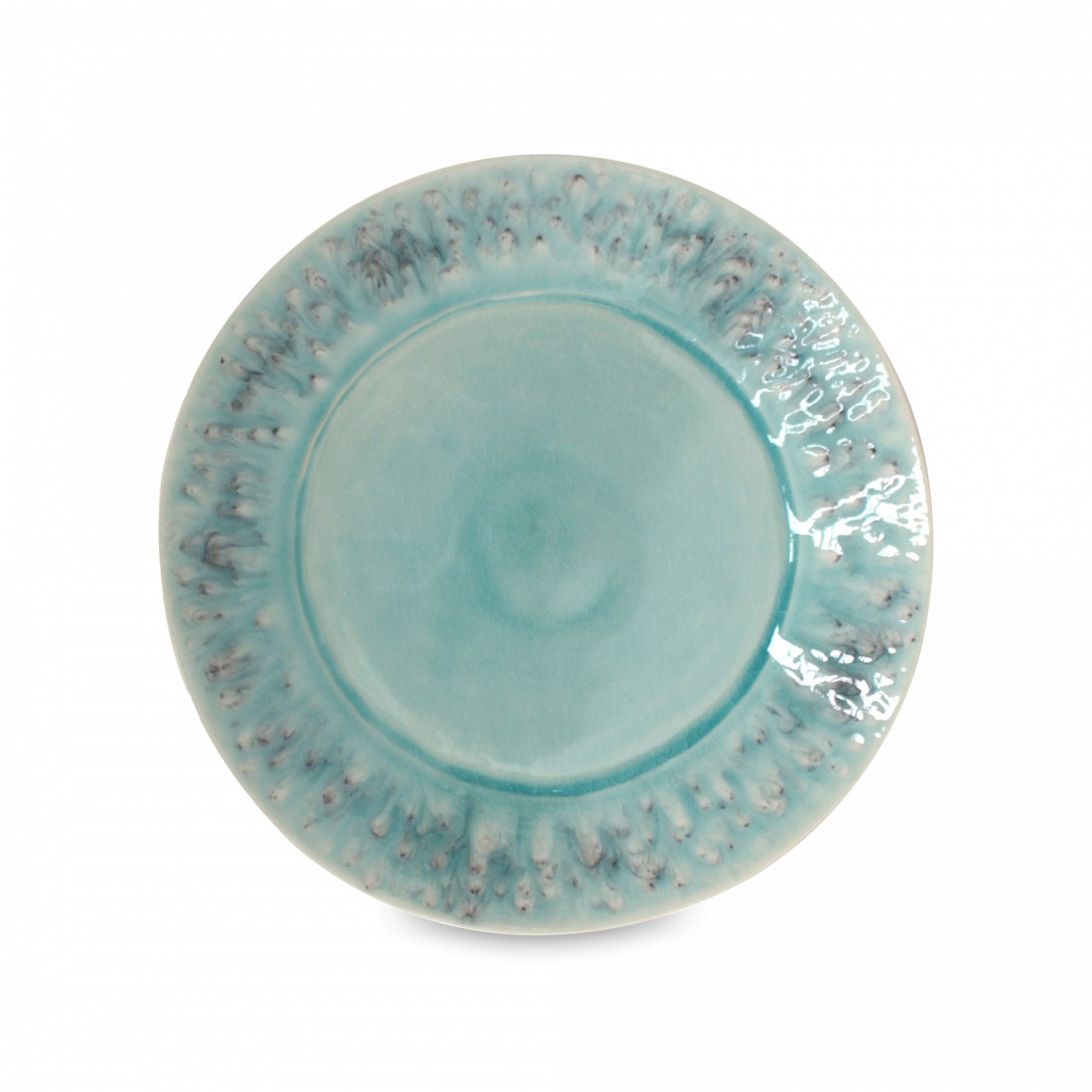 Тарелка обеденная Blue, 28 см, керамика, голубой, серия Madeira, COSTA NOVA, Португалия