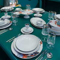 Тарелка десертная, 21 см, фарфор, декор, серия Duality, VISTA ALEGRE, Португалия_00806300055636959554.jpg