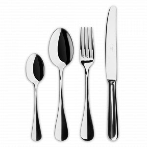 Набор столовых приборов на 6 персон, 24 предмета, нержавеющая сталь 18/10, серия Baguette, CUTIPOL, Португалия, CUTIPOL (Португалия)