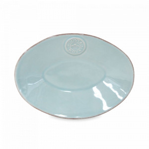 Блюдо овальное Turquoise, 20 х 14.5 см, керамика, голубой, серия Nova, COSTA NOVA, Португалия, Блюда сервировочные COSTA NOVA