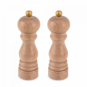 Набор мельниц для соли и перца, 18 см, дерево, светло-коричневый, серия Paris u'select, PEUGEOT, Франция, Мельницы для специй