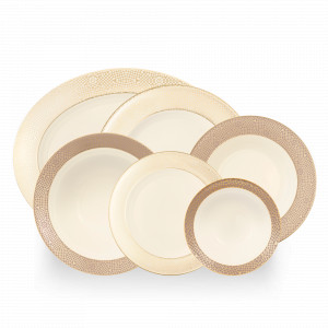 Сервиз обеденный на 6 персон, 27 предметов, серия Saphir Diamant Mezquita 4195 Tettau, SELTMANN, Германия, SELTMANN WEIDEN (Германия)