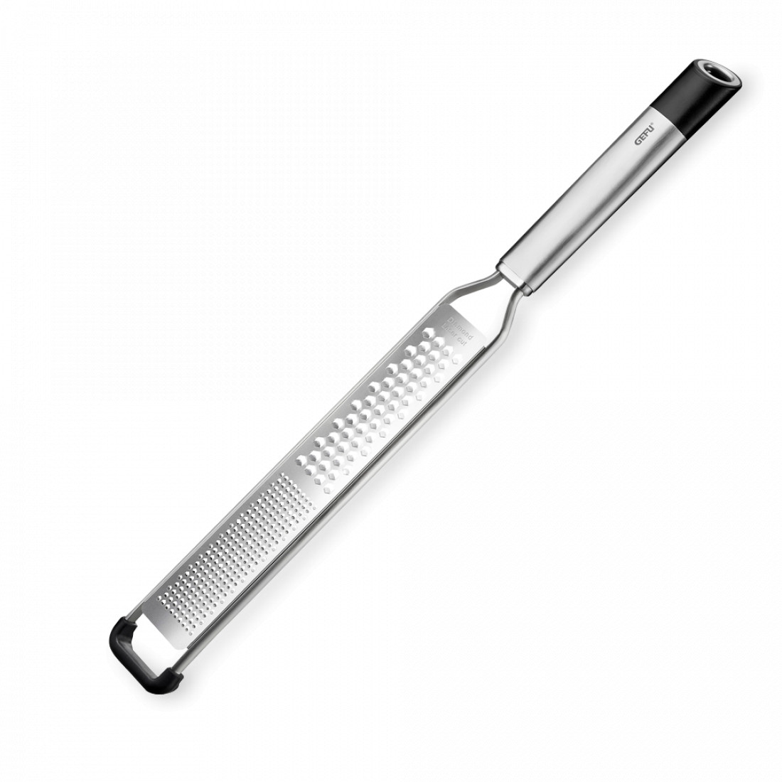 Терка двойная Primeline, 38,5 х 4,5 см, нержавеющая сталь, пластик, GEFU, Германия