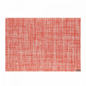 Коврик сервировочный Tweed, ПВХ, 48 х 35 см, коралловый, GUZZINI, Италия, Сервировочные коврики на стол
