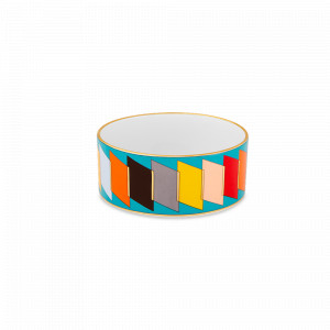 Салатник порционный, 15 см, 840 мл, фарфор, мультиколор, серия Futurismo, VISTA ALEGRE, Португалия, Пиалы, салатники индивидуальные