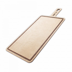 Доска композитная с желобом, для сервировки и подачи, 42х18см, порфир кремовый, серия ProFashion, ComposeEat, Россия, COMPOSE EAT (Россия)