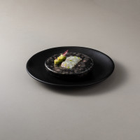Тарелка обеденная Black, 27.5 см, керамика, черный, серия Roda, COSTA NOVA, Португалия_00818590051134439996.jpg