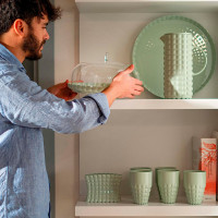 Подставка для салфеток, пластик (SAN), 15 х 7 см, зеленый, серия Tiffany, GUZZINI, Италия_00812820060737904441.jpg