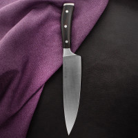 Профессиональный поварской кухонный нож 20 см, серия Ikon, WUESTHOF, Золинген, Германия_00807400047210067493.jpg