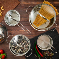 Молочник Glasgow, 12 см, 1 л, нержавеющая сталь, WALMER, Великобритания_00813200046374972419.jpg