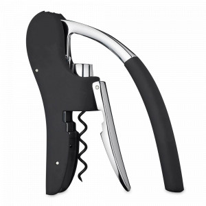 Штопор с обрезателем фольги, 15,5 х 14 см, нержавеющая сталь, серия Bar Craft, KITCHEN CRAFT, Великобритания, Штопоры