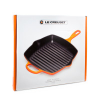 Чугунная сковорода-гриль с рифленым дном, 26 х 26 см, оранжевый, LE CREUSET, Франция_00797680052101766991.jpg