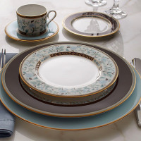 Тарелка подстановочная «Маркеса», диаметр: 30 см, материал: костяной фарфор, цвет: голубой, серия Marchesa Fine Chargers, LENOX, США_00801090048478773679.jpg